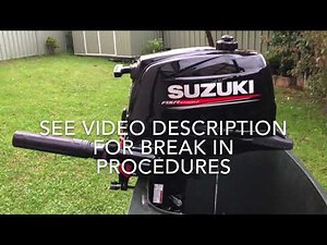 2020 Suzuki DF5A 5 HP Outboard