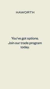 Become a trade member and let your creativity lead the way. | Haworth