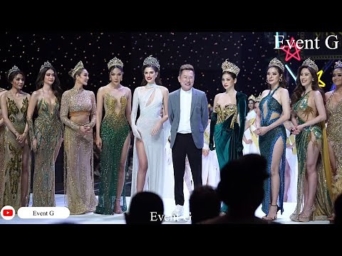 Miss Grand Thailand 2023 welcome ceremony Isabella Menin Engfa Waraha Charlotte Austin Faye Malisorn