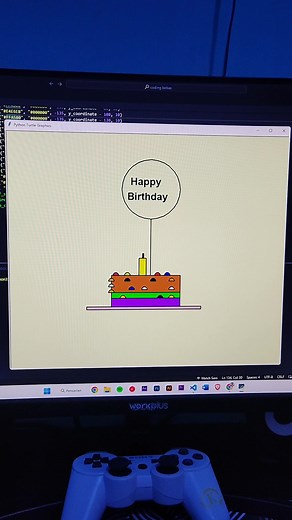 Birthday Greetings Idea with Python Coding for Teknik Informatika Enthusiasts