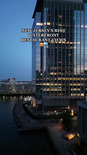 Don’t get better views anywhere else in NJ…#nj #njfood #newjersey #njeats #nycviews #restaurantreview #hudsonandco #jerseycity #jerseycitynj #newjerseycheck #njrestaurant #njrestaurants #njtok #nycview #drone