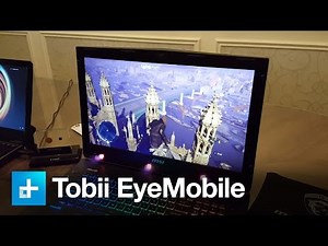 Tobii EyeMobile - Hands on at CES 2016