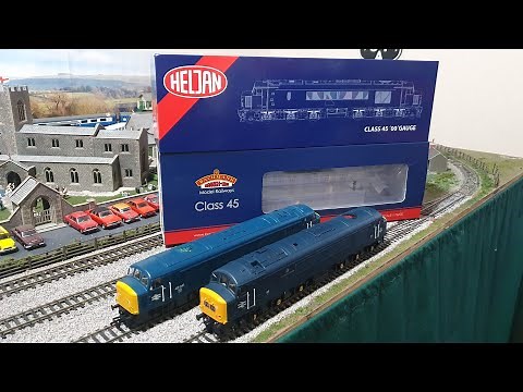 Bachmann Vs Heljan Class 45 Peak review and running.