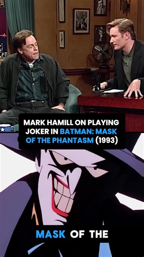 In an interview promoting the upcoming Batman: Mask of The Phantasm (1993), Mark Hamill talks playing the Joker! #batman #joker #markhamill #dc #animation