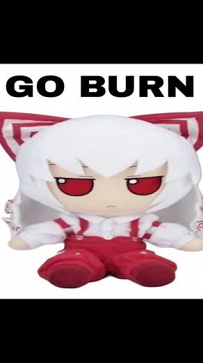 Go Burn Fujiwara no Mokou in Mugen Gameplay