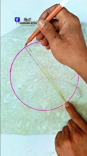 how to find the midpoint of a given circle.