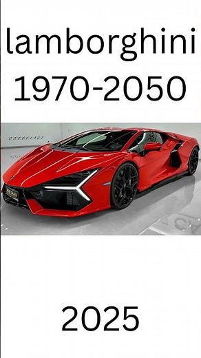 The Complete Evolution of Lamborghini (1970-2050) | From Miura & Countach to Futuristic Hypercar