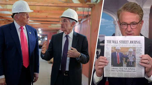 'Hall of Fame' moment: Joe reacts to Trump getting fact-checked by Fed Chair