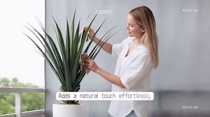 Artificial Spiked Agave Plant 4FT Tall, Green Faux Indoor Tree for Home, Office, Front Porch Decor, 1Pack