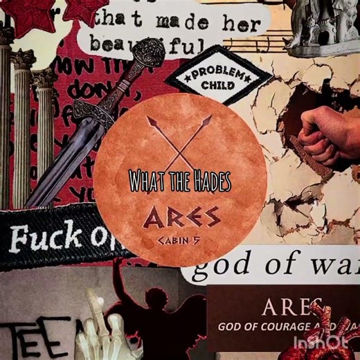 Apollo and Ares cabin core ❤️❤️ #cabin7 #cabin5