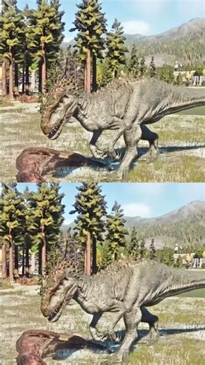 Dinosaur Carnage The Brutal Hunt and Devouring of a Red Dino!