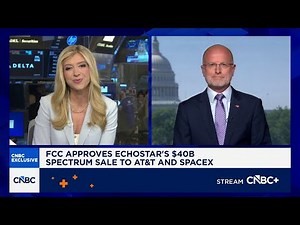 FCC Chair Brendan Carr on EchoStar’s $40 billion deal with AT&T and SpaceX
