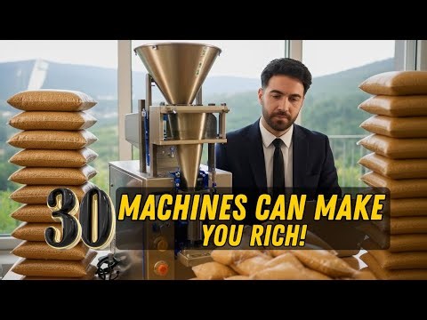 30 Small Machines That Can Make You Rich from Home in 2025!