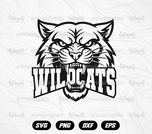 Wildcats SVG, Wildcats Mascot SVG, Wildcats Head : Team Spirit Cut File (digital Download) - Etsy