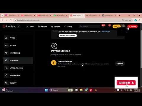 How to Withdraw Money from Bandlab Music Distribution Via Tipalti Payment set up - How to access