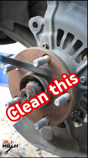 Cleaning hub and applying anti seize