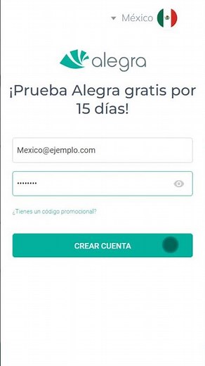 ✅ Software Contable - Cómo crear tu cuenta en Alegra México 🇲🇽 #shorts #tips