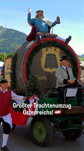AUSTRIA’S LARGEST TRADITIONAL COSTUME PARADE! 🇦🇹 | Gauder Fest 2026 #shorts