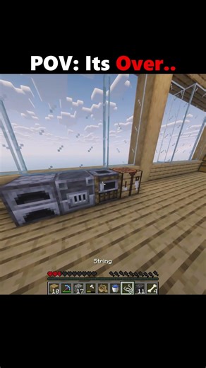 POV: Its Over... #minecraft