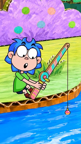 Let's put down our phones 📵 Lily, Boo and Dad's cardboard world adventure #forkids