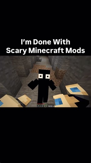 AJTHEBOLD on Instagram: "I’m done with scary Minecraft mods #minecraft #minecraftmemes #reels #gaming"