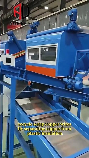 Copper Cable Granulator with Efficient Separation System #sustainablesolutions