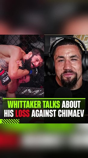Robert Whittaker Reflects on Loss to Khamzat Chimaev