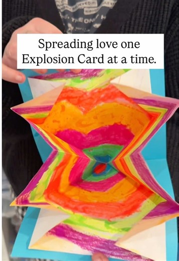 This is why kids LOVE paper engineering 💥 Fine motor skills, creativity, and the most satisfying POP 💗 Full tutorial inside Studio Sprout Online.