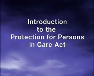 Protection for Persons in Care