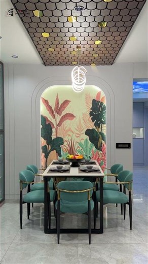 Beautiful 3BHK Kitchen Design | Smart Storage & Luxury Interiors.