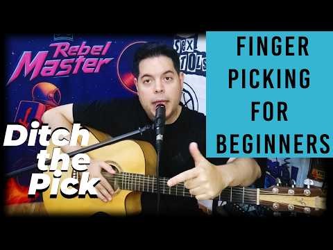 How to Fingerpick on Acoustic Guitar for Beginners | 3 Easy Arpeggio Patterns