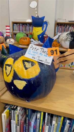 Pumpkin Decorating Contest: We've got 93 fabulous entries this year - and they're all winners in our eyes! The judges have a tough job ahead ... Which ones are your favorites? | Sandy S. Miller Elementary School
