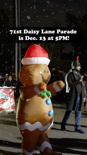 65K views · 544 reactions | The 71st annual Daisy Lane Christmas Parade in Long Beach is this Saturday at 5 PM! This local holiday tradition is full of festive spirit and features local marching bands, floats, and a visit from Santa. See you there! More details: https://bit.ly/4pAhzGv | Visit Long Beach | Facebook