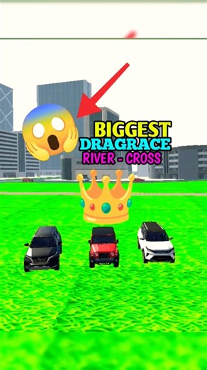 KAUN CROSS KAREGA RIVER 😱 | THAR vs SAFARI vs FORTUNER 💥 #shorts #gta #shorts#ibd3d#gamingshorts