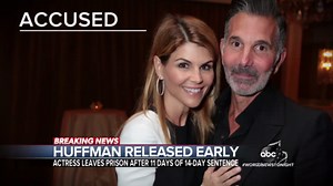 Actress Felicity Huffman serves 11 days of 14-day sentence