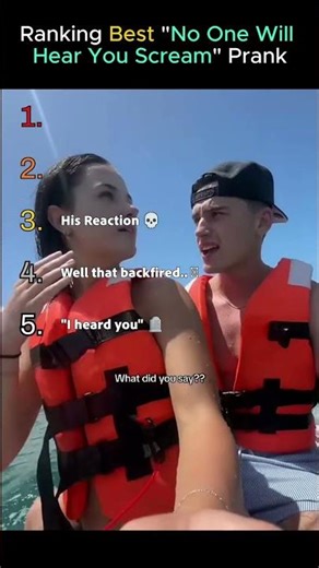 Ranking Best "No One Will Hear You Scream" Prank