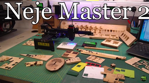 Mini Desktop Laser Engraving Machine CNC Router with 170*170mm Working Area for Wood Paper Rubber MDF Plywood Supports AI Format