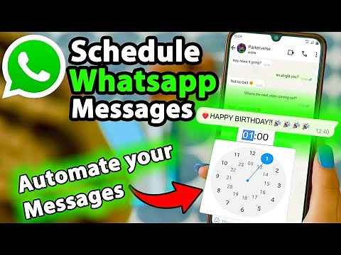 How to Schedule WhatsApp Messages on Android - 2024 Quick Guide - Automate whatsapp