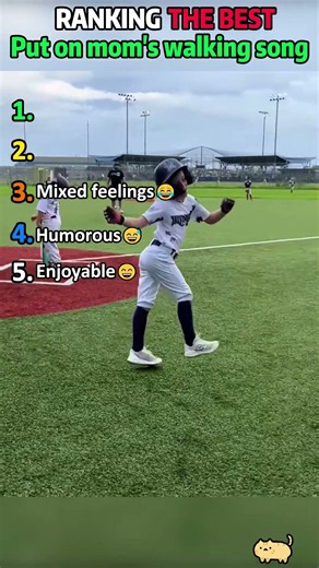 When the moms change their walk up songs 🤣🤣#walkupsong #funny #baseball #tball #child