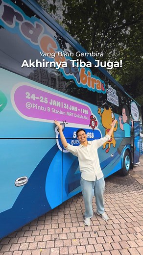 Bus Birdgembira: Seru Bareng Bluebird Group x Tahilalats!