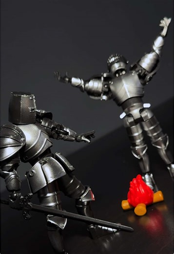 Tag your souls bro in the comments! These knights definitely deserve some recognition. Very affordable and highly articulate. A bit fragile though so be careful when posing. #tiktokshop #knights #eldenring #darksouls #darksouls3
