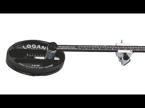 Oval/Circle Logan 201 Mat Cutter for oval and round matboards