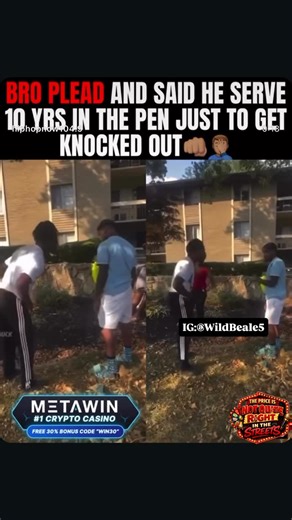 Wild Beale on Instagram: "Boy did 10 years to come out and get laid mane just showed us how his 10years went in 10 secs 😂"