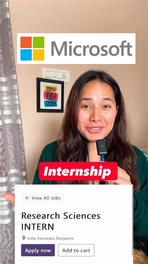 Microsoft Fresh Internship Program 2026 | Apply Online #2026jobs #fresherjobs