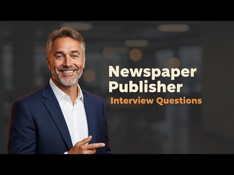 Ace Your Newspaper Publisher Interview | 5 Questions & Proven Answers