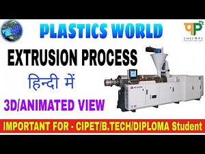 What is pipe extrusion process? The basic principles of pipes extrusion #plasticsworld #cipet