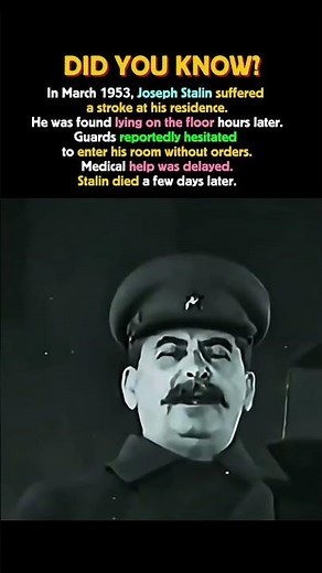 No One Dared Enter, Death of Stalin