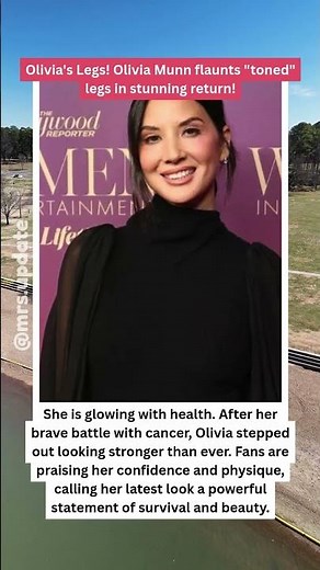 Olivia Munn Flaunts LEGS! 🔥 Stuns After Health Battle #OliviaMunn