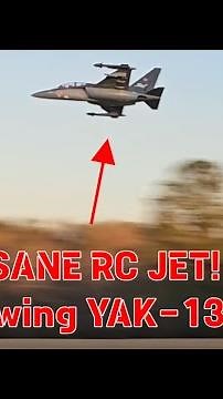 Insane Yak-130 RC Jet Plane Close-In Flying Skills!