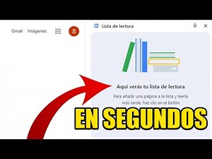 donde ESTA la LISTA de LECTURA en CHROME ✅PC 2026✅